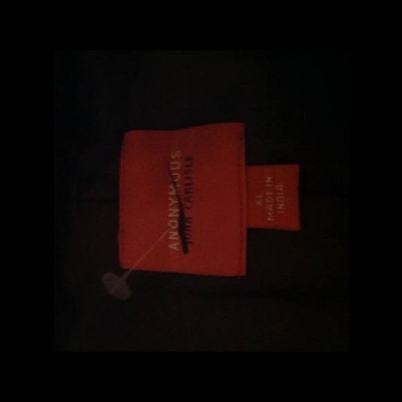 Anonumous( John Carlisle) Leather Jacket L - Picture 4 of 4